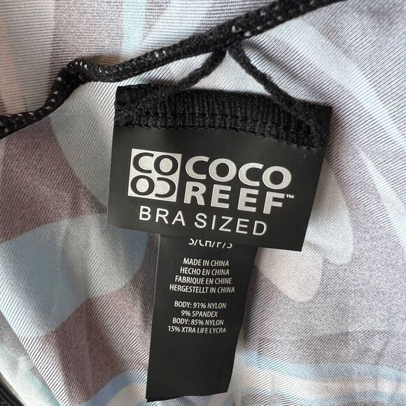 Coco Reef Darling Cover Up Beach Dress Black and Blue Size Small NWT - Picture 13 of 13